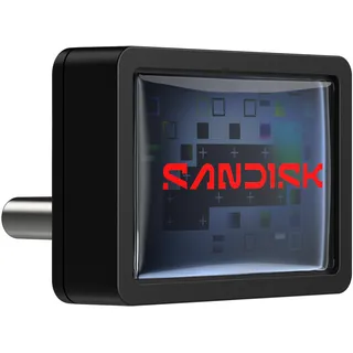 SanDisk Extreme FitTM USB-C® Flash-Laufwerk, 256 GB, Schwarz