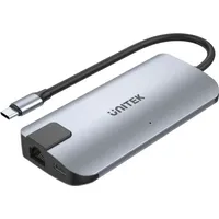 UNITEK uHUB P5+ USB 2.0 Type-C (USB-C, 2 Ports),