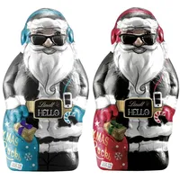 Lindt Hello Xmas Rocks Weihnachtsmann Hohlfigur 140g 3er Pack