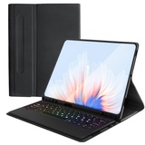 Olycism Tastatur Hülle kompatibel mit Samsung Galaxy Tab S9 Plus 12.4''Hülle mit Tastatur, 7 Farben mit Hintergrundbeleuchtung Magnetische Abnehmbare Tastatur für Tab S9 Plus (SM-X810/X816B/X818U)