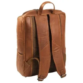 The Chesterfield Brand Rich Business-Rucksack Leder 45 cm Laptopfach braun