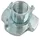 vasalat Einschlagmutter M8 x 11 mm 100 Stück