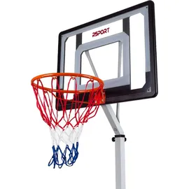 Prosport Basketballkorb Junior Schwarz 210-260 cm