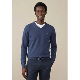 FYNCH-HATTON Pullover V-Ausschnitt Blau L