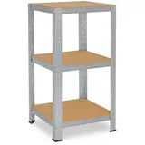 shelfplaza Schwerlastregal Metall 90x50x50cm silber