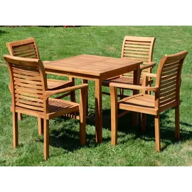 ASS Altenburger Teak Set 5-tlg. Braun