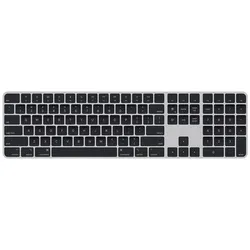 Apple Tablet-Tastatur »Magic Keyboard (2024) mit Ziffernblock und Touch ID« Mac ab mac schwarz