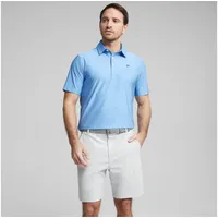 Puma Polo PTC JACQUARD blau - l