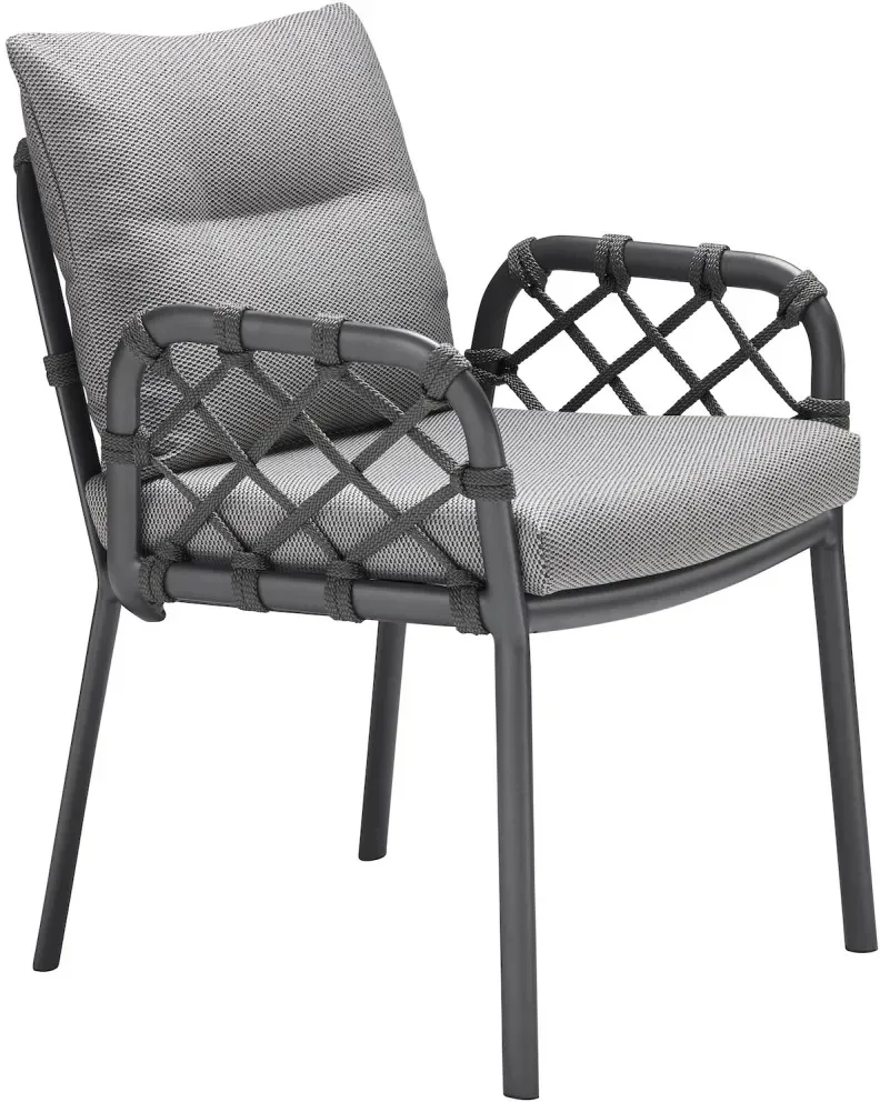 Dining Sessel Caro - 305 - anthrazit wetterfest 736 - anthracite