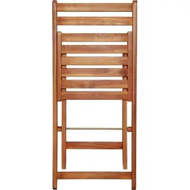 vidaXL Bistro-Set 3-tlg. braun klappbar 44015
