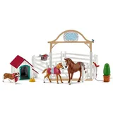 Schleich Horse Club 42458 - Hannahs Gastpferde mit Hündin Ruby