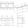 Geberit Waschtischunterschrank 4 Schubladen 117,4 x 53 x 46,2 cm Grau
