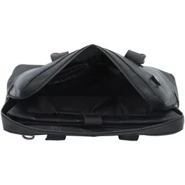 Plevier Canton Schultertasche Leder Black