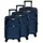 gustav voss Mykonos Koffer-Set 3-tlg. blau