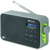 ECG RD 110 DAB+/FM Radio, Schwarz, Alarmauswahl: Signal/Radio