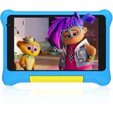 Cheerjoy Kinder Tablet 7 Zoll, Android 12 Tablets für Kinder, 2GB RAM 32 GB ROM 128 GB Erweiterung, Elternkontrolle, Vorinstallierte Software, Dual-Kamera, Android Learning Tablet Mit Tasche(Blau)