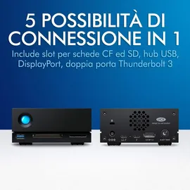LaCie 1big Dock 4 TB Thunderbolt 3 schwarz