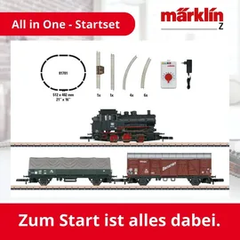 Märklin Startpackung Dampflok BR 89 mit Güterzug der DB 81701 Z