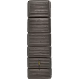 4rain Slim Wood Decor Wandtank 300 l darkwood