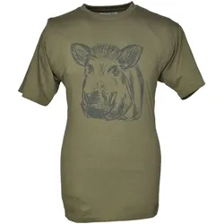 Hubertus Jagd-T-Shirt Herren mit Motiv 