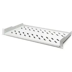 DIGITUS Fachboden für Netzwerk- und Serverschränke hellgrau
