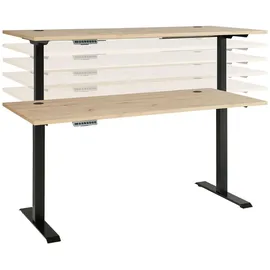 Innostyle Schreibtisch Memphis Artisan Eiche / Schwarz