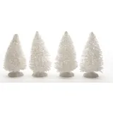 Kaemingk Kiefer Bäumchen Dekobaum Weiß 10 cm