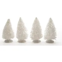 Kaemingk Kiefer Bäumchen Dekobaum Weiß 10 cm