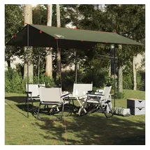 vidaXL Tarp Olivgrün 366x306 cm Wasserdicht