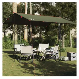 vidaXL Tarp Olivgrün 366x306 cm Wasserdicht