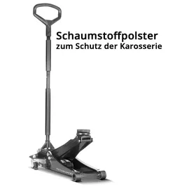 STAHLWERK Wagenheber Stahl 73-500 mm schwarz