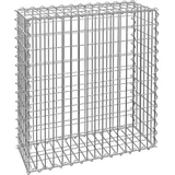 Tectake Gabione Steinkorb mit Maschenweite 5 x 10 cm Drahtstärke 4 mm