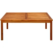 vidaXL Gartentisch 110 x 110 x 45 cm Massivholz Akazie Braun