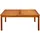 vidaXL Gartentisch 110 x 110 x 45 cm Massivholz Akazie Braun