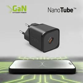 SBS 30-W-GaN-Power Delivery-Ultra-Schnellladegerät, Schwarz
