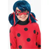 Miraculous Ladybug Perücke Kinder blau