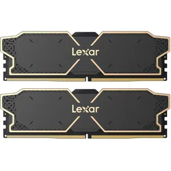 Lexar THOR OC Schwarz 32GB Kit 2x16GB DDR5-6000 DIMM, CL38-48-48-96, Intel XMP 3.0/AMD EXPO
