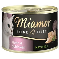 Finnern Miamor Miamor Dose Feine Filets Naturelle Huhn & Schinken 156 g (Menge: 12 je Bestelleinheit)