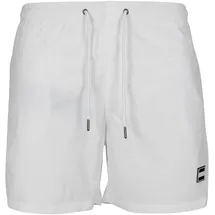 URBAN CLASSICS Block Swim Shorts (TB1026-00220-0037) white | Gr.: 4XL