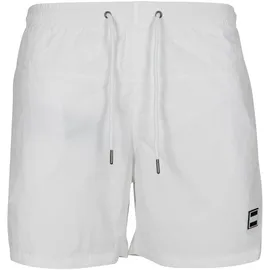 URBAN CLASSICS Block Swim Shorts (TB1026-00220-0037) white | Gr.: 4XL