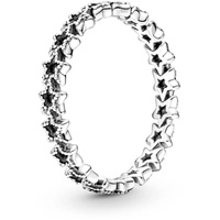 Pandora 190029C00 Ring Damen Band Asymmetrische Sterne Sterling-Silber 60