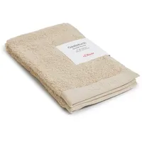 S.Oliver Gästetuch 30 x 50 cm Baumwolle Beige Natur