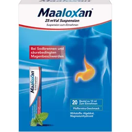 Maaloxan 25 mVal Suspension 20 x 10 ml