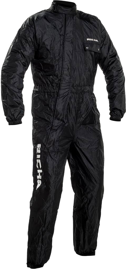 Richa Simple, Rainsuit 1pcs. - Noir - S