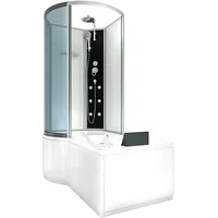 AcquaVapore K50-R00-WP Whirlpool Duschbadewanne 100 x 170 cm