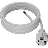 OEM Awtools Stecker 5m 3x1,5 Weiss h05vv-f