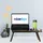 Relaxdays Laptoptisch dunkelbraun