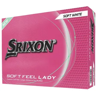 Srixon Soft Feel Lady 2025 Weiss 12 Golfbälle