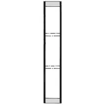 Kerkmann Steckregal Stahl 190x50 cm schwarz
