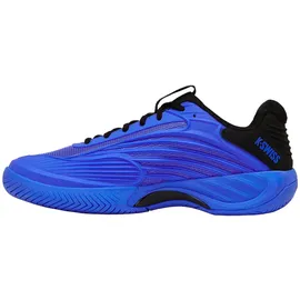 K-Swiss Hypercourt Express 3 Tennis Shoe, Dazzling Blue/Black/White, 44 EU